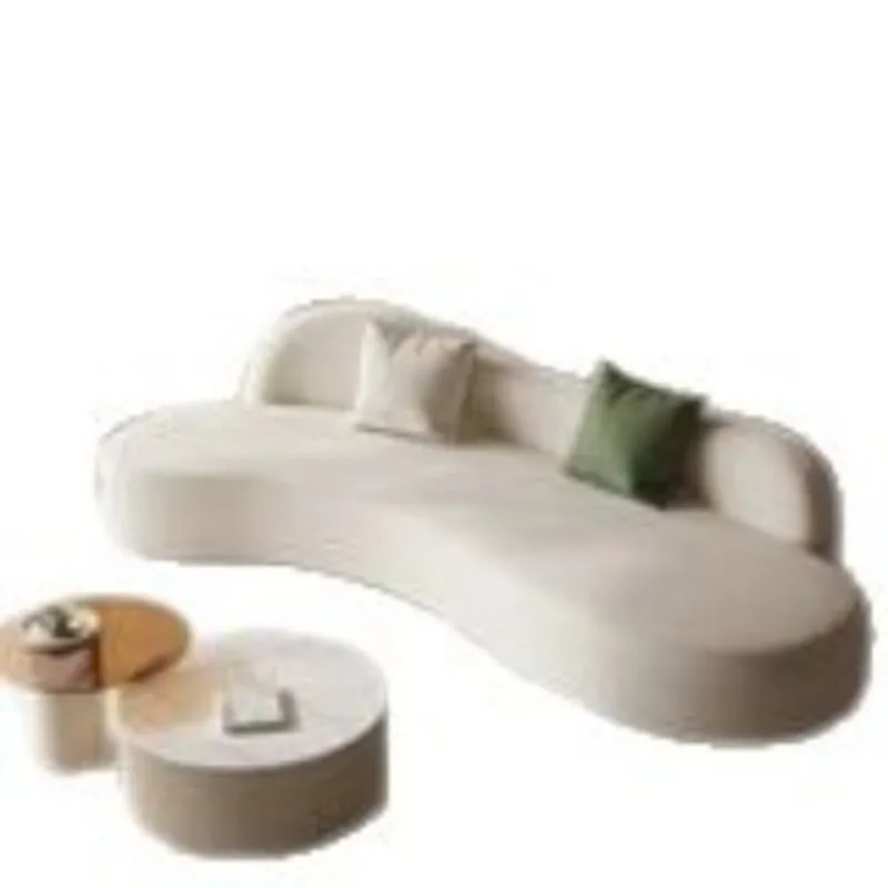 

Sofa living room home new small apartment simple modern beauty salon hotel rest area reception