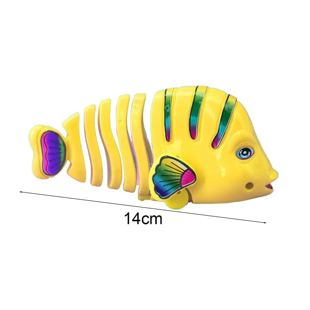 Brinquedo de corda para crianças, Relógio Mecânico, Criativo, Swinging Animal, Peixe, Portátil, Brinquedos Educativos para Crianças