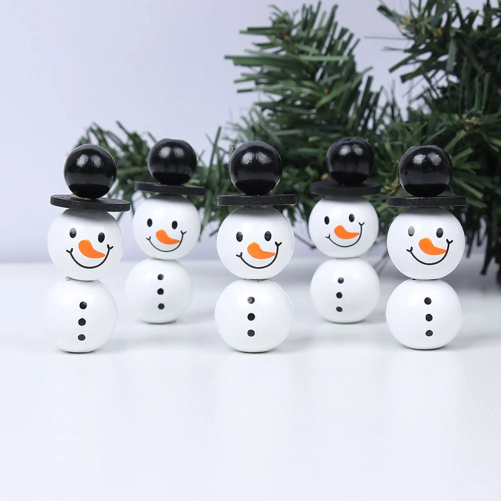 Bracelet Making Beads Clear Jewelry for Crafts Bracelets Snowman Halloween Outdoor Decorations