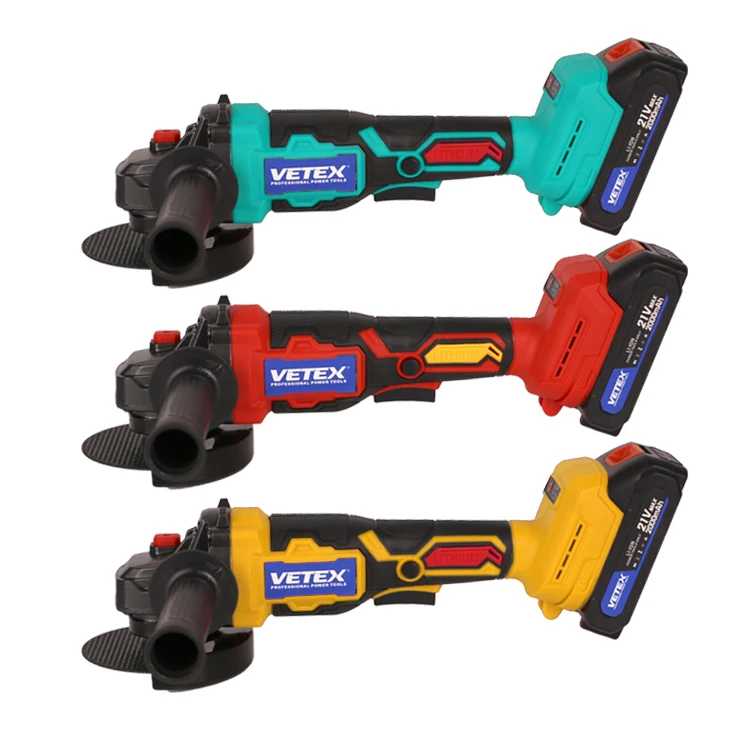 Biblioteca Inteligente Vetex AG-D-3001BL Amoladora angular 21V