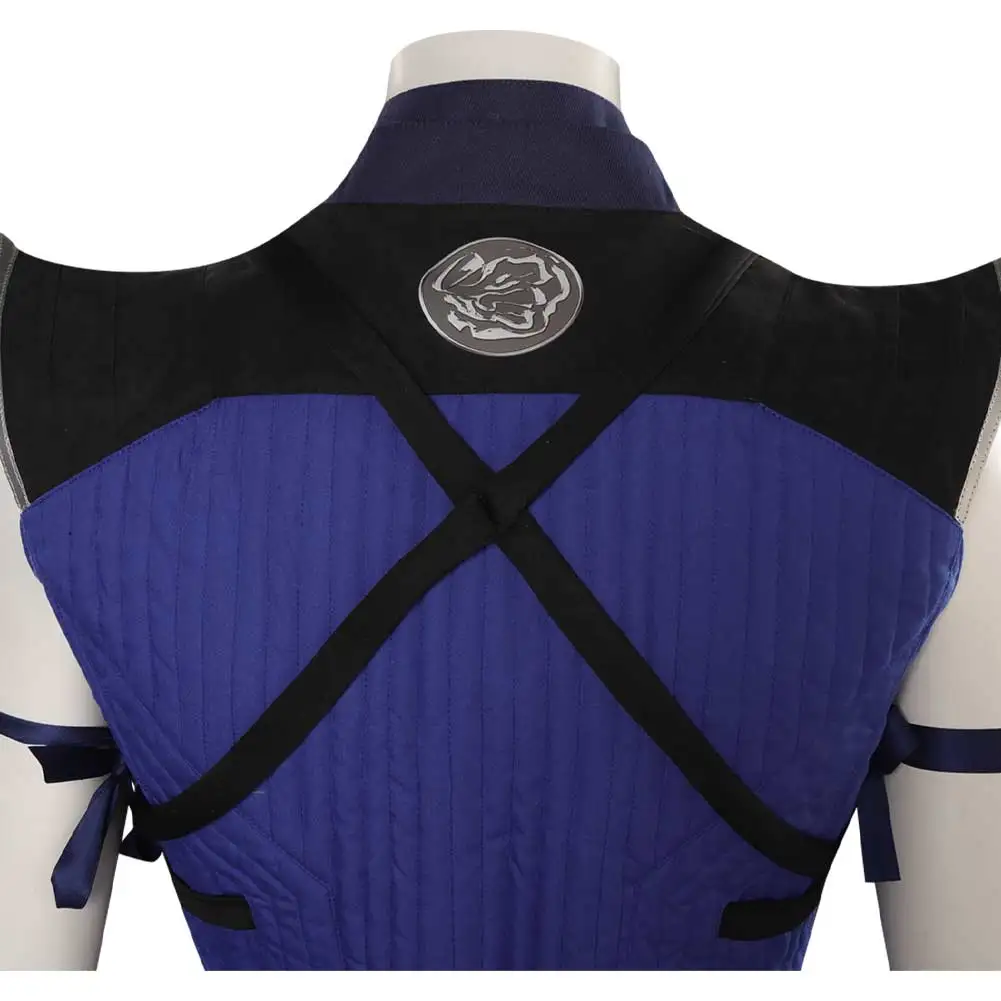 Mortal Kombat Cosplay Fato Masculino, Interpretação Sub Zero, Jogo de Anime, Disfarce Adulto, Fantasia, Roupas de Halloween