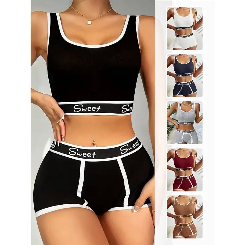 Sports Thong Panties for Women Letters Sports Fitness G-string Underwear Comfortable Seamless Mid Rise Plus Size