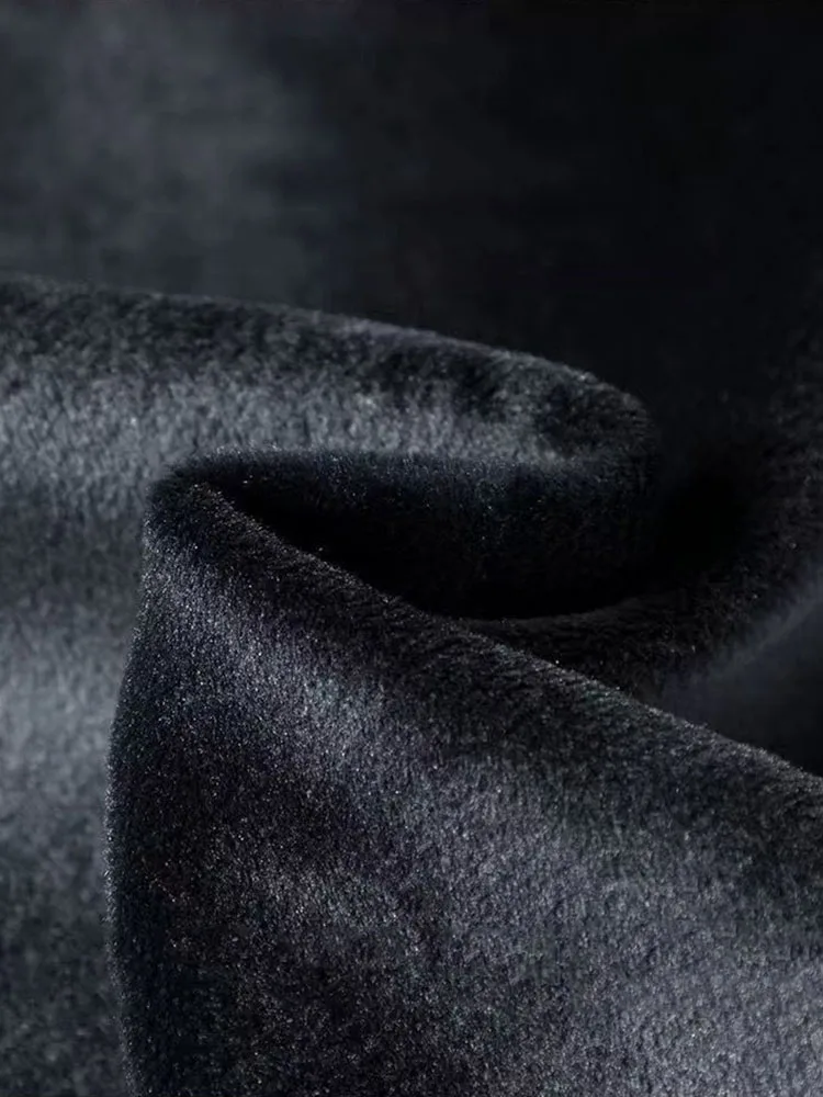 الرجال الشتاء الصوف ركض فضفاضة تناسب مكبل Sweatpants 10XL الرباط كبيرة الحجم سميكة عادية في الهواء الطلق Sweatpants الأسود