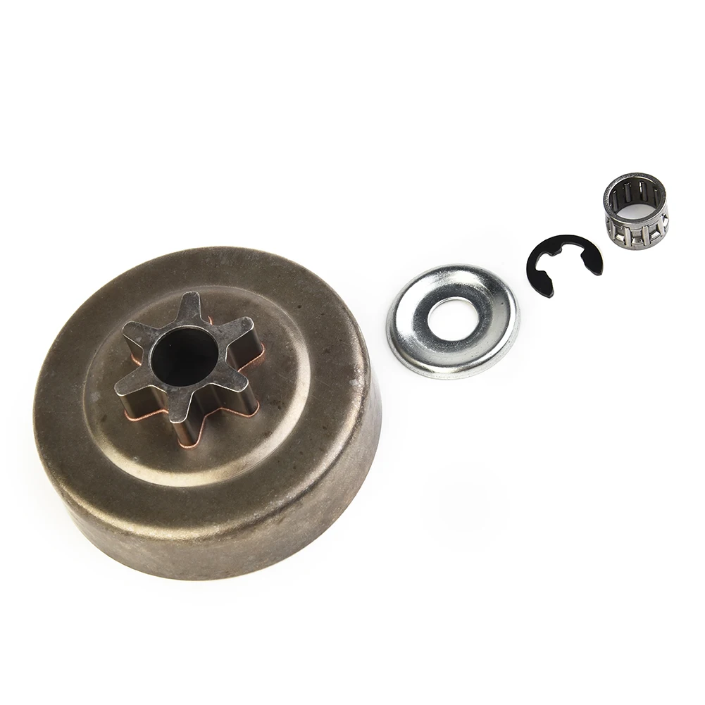 3/8 6T Clutch-Drum Sprocket Washer E-Clip-Kit For STIHL Chainsaw 017 018 021 023 025 MS170 MS180 MS210 MS230 MS250 1123 640 2003