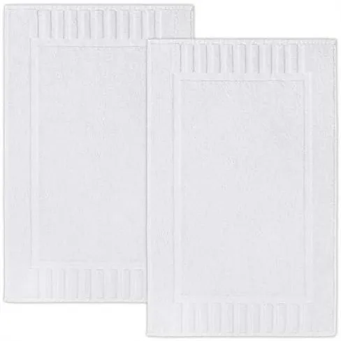 

Cotton Bath Mat Set of 6-20x30 Inch, Ultra Absorbent Quick Dry, Non-Slip Backing for Bathroom Floor