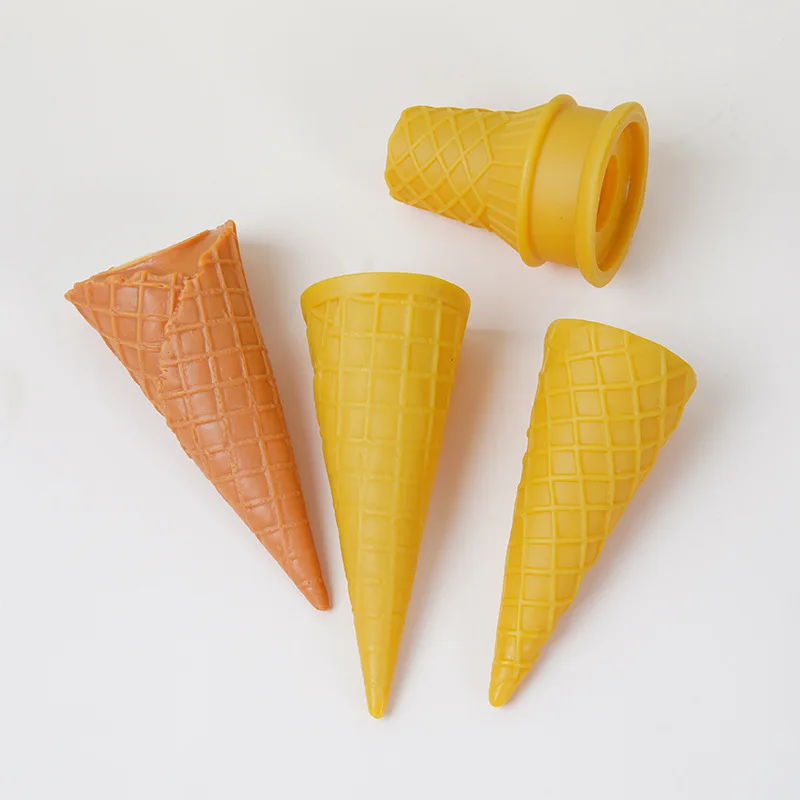 

Fake Crisp Cone Model Ice Cream Base Container Food Toy DIY Handmade Simulation Dining Kitchenware Utensils Home Decor Toys