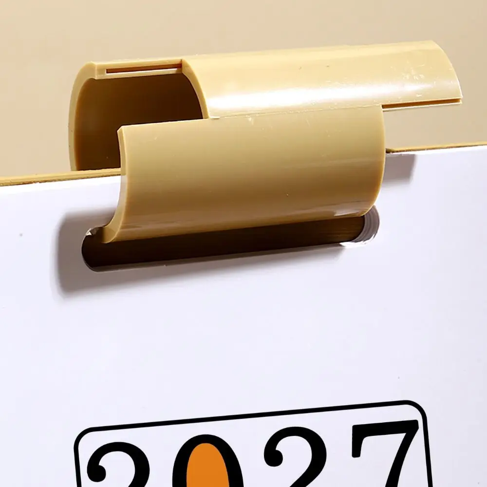 Creative Wood 2027 Desk Calendar Multifunctional Creative 2027 Calendar Organizer Pen Holder Desktop Planner Stand Office Use 2