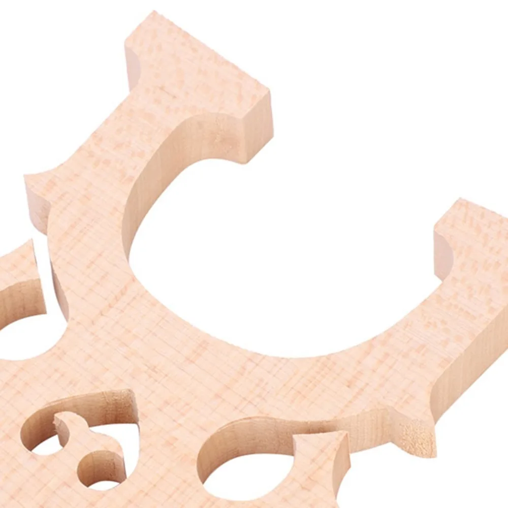 Maple​ Cello Bridge​ Professional​ 1/2 1/4 1/8 3/4 4/4 ​Instrument Accessory​ Simple installation ​Self Adjusting Bridge