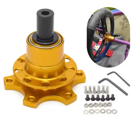 WHB EU-QUALITÄT ADDCO Off Quick Release Boss Kit zum Anschweißen, 6-Schrauben, passend für Moslty-Lenkräder, Schnellentferner, Direktverkauf ab Werk