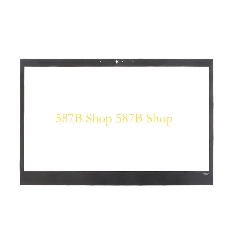 

587B Laptop Repair Components Front Shell Sheet Sticker for ThinkPad T490 LCD Front Frame Bezel Stickers Replacement