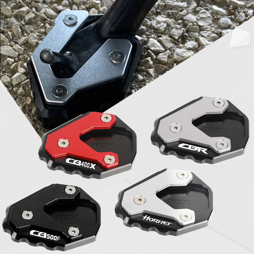 

FOR HONDA CB125R CB300R CB400X CBR300R NX400 NX500 2018~2025 Motorcycle Foot Side Stand Kickstand Enlarger Base Support 2024