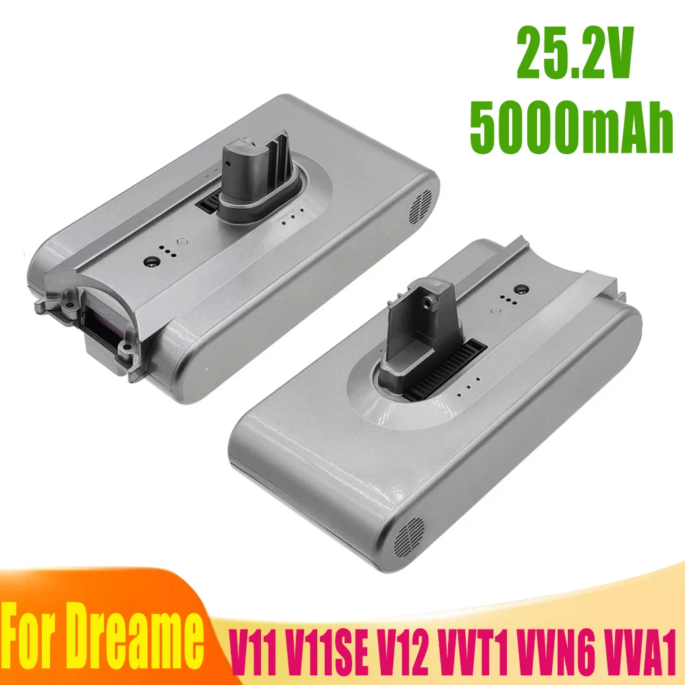 

For Dreame 25.2V 5000mAh V11 V11SE V12 VVT1 VVN5 VVN6 VVA1 V12ProHandheld Vacuum Cleaner Battery Pack Replacement