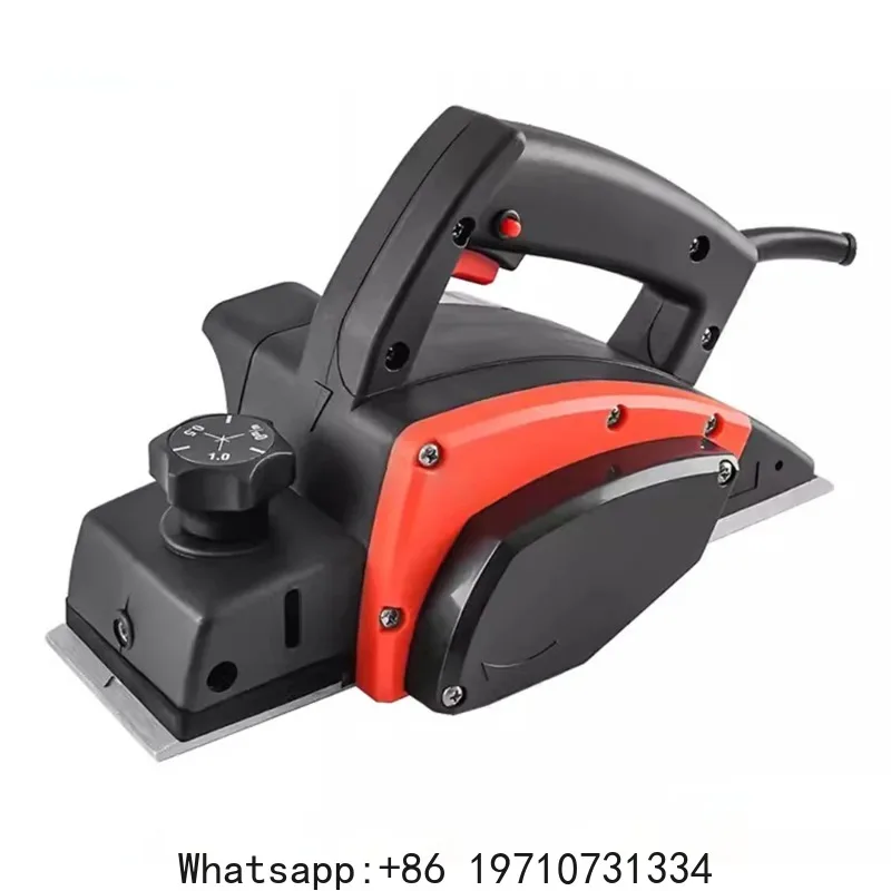 

220V Handheld Electric Wood Planer, Mini Powerful Planing Tool for Surface Smoothing