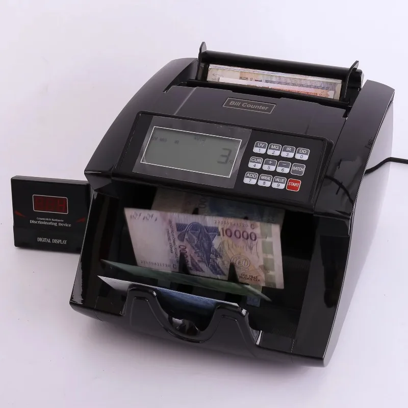 New Model 2020 UV/MG Bill Counter Machine Currency Counter Money Counting Machine