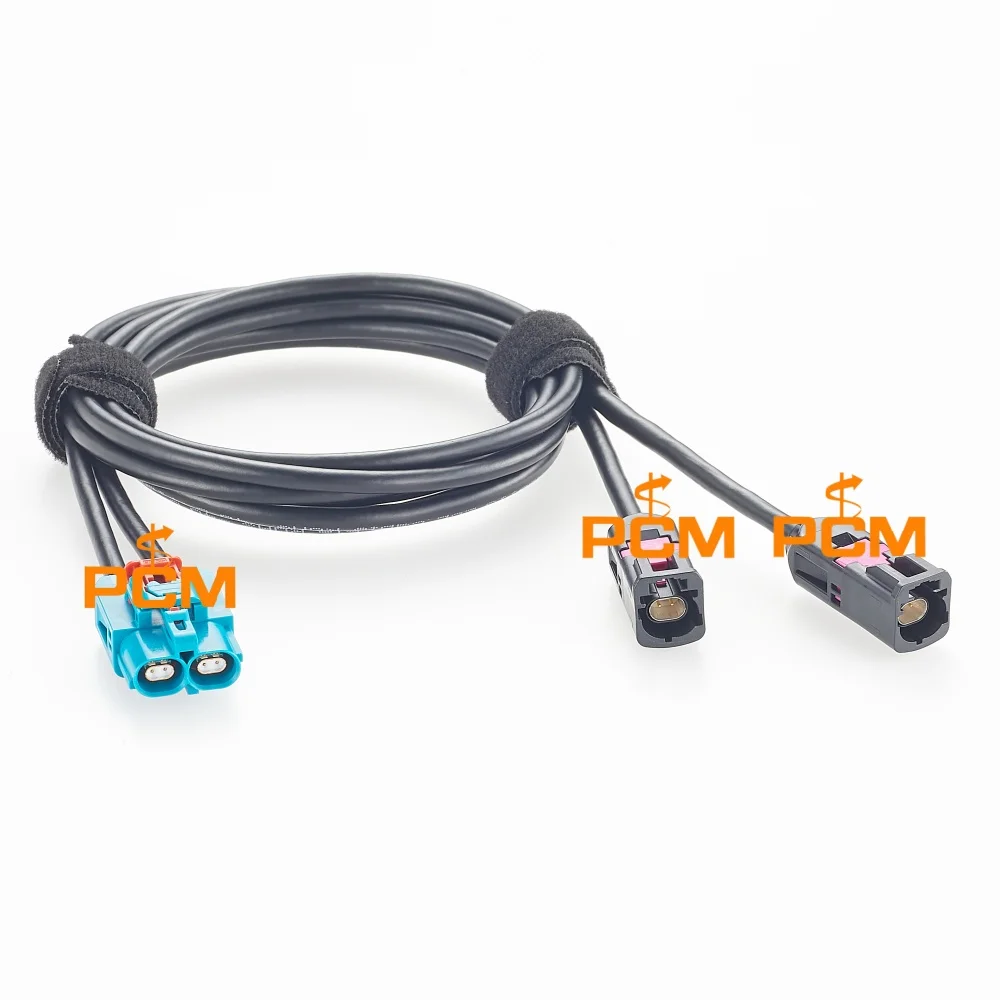 GEMnet Jack Z Code TE 1-2386612-4 to GEMnet Plug A Code TE 2368003-1 Automotive Ethernet Cable for ADAS Camera Vehicle Network