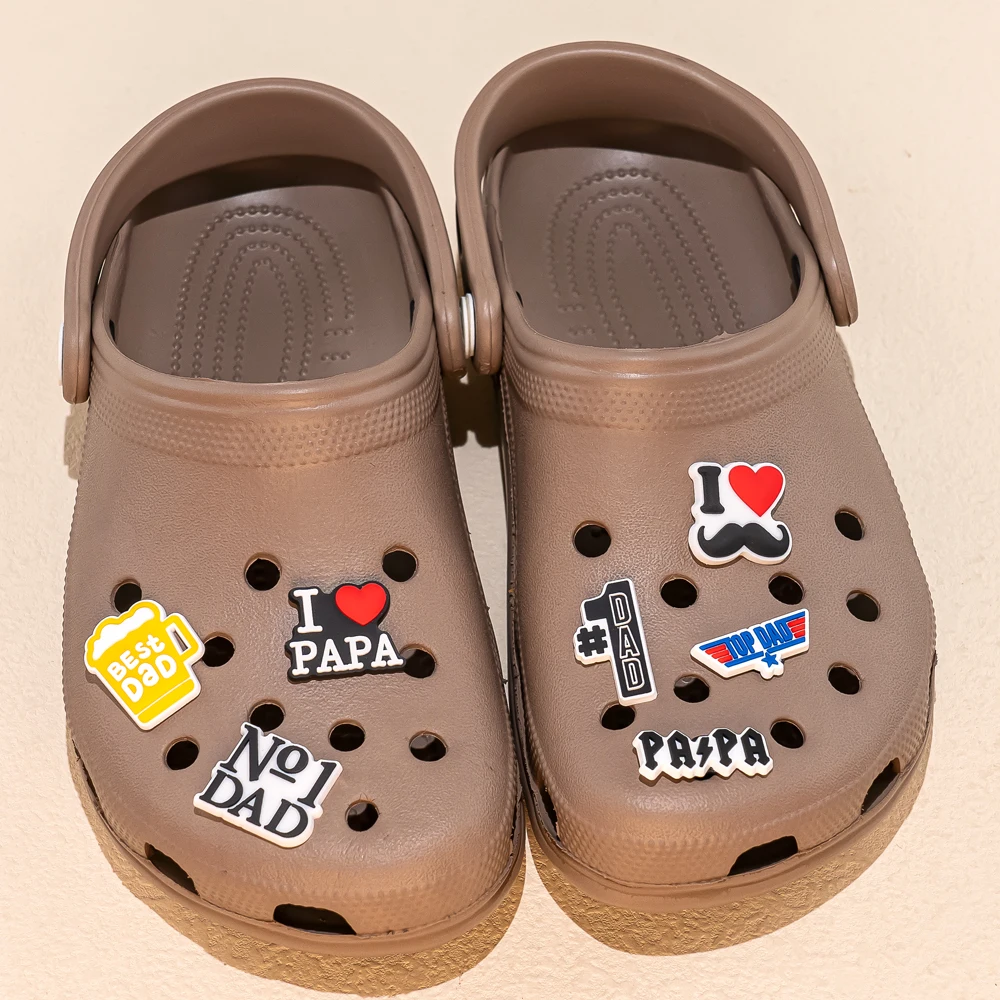 1/50 Stück Schuhanhänger für Familie, Mutter, Baby, Papa, Schuhdekorationen, Anstecknadeln für Frauen, Männer, Kinder, Ornament, Geschenk, Schuhzubehör, Schnalle – Detail 4