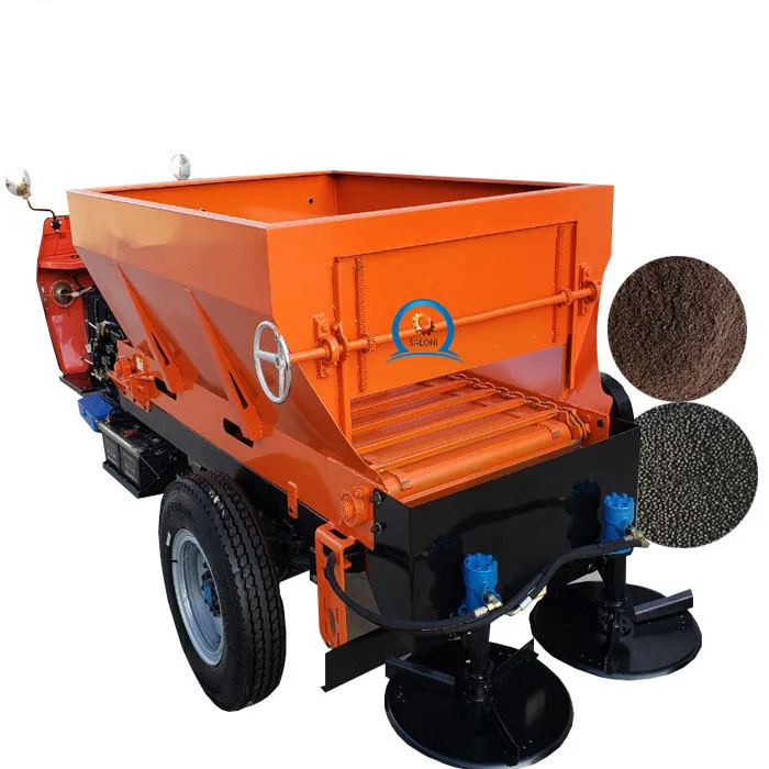 hot sale 10 cubic meters side throw manure/sand/organic fertilizer spreader