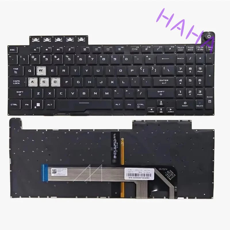 Laptop US Layout Keyboard For ASUS FA506 FX506 FA506U FX506U FX706L FA706