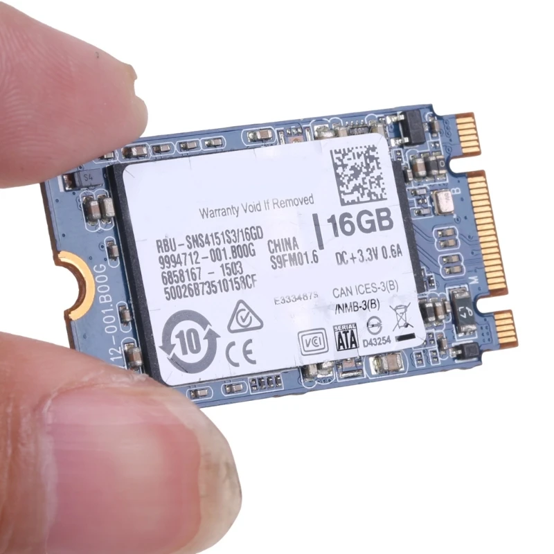 Eficiência 16GB M.2 2242 SSD NVME PCIe3.0 3DXpoint NVMe Unidade sólida interna