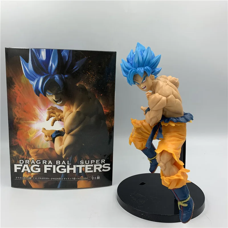 أنيمي الأزرق الشعر سون غوكو فيغيتا عمل الشكل لعبة دراغون بول الطبعة المسرحية دمية سوبر سايان الله تحصيل نموذج اللعب