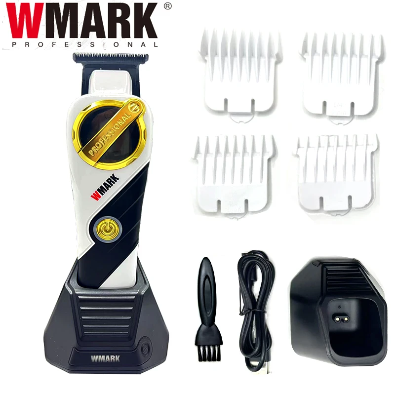 WMARK NG-9213W 2025, neuer professioneller Trimmer, hochwertige DLC-T-Klinge, Gravurschere,
