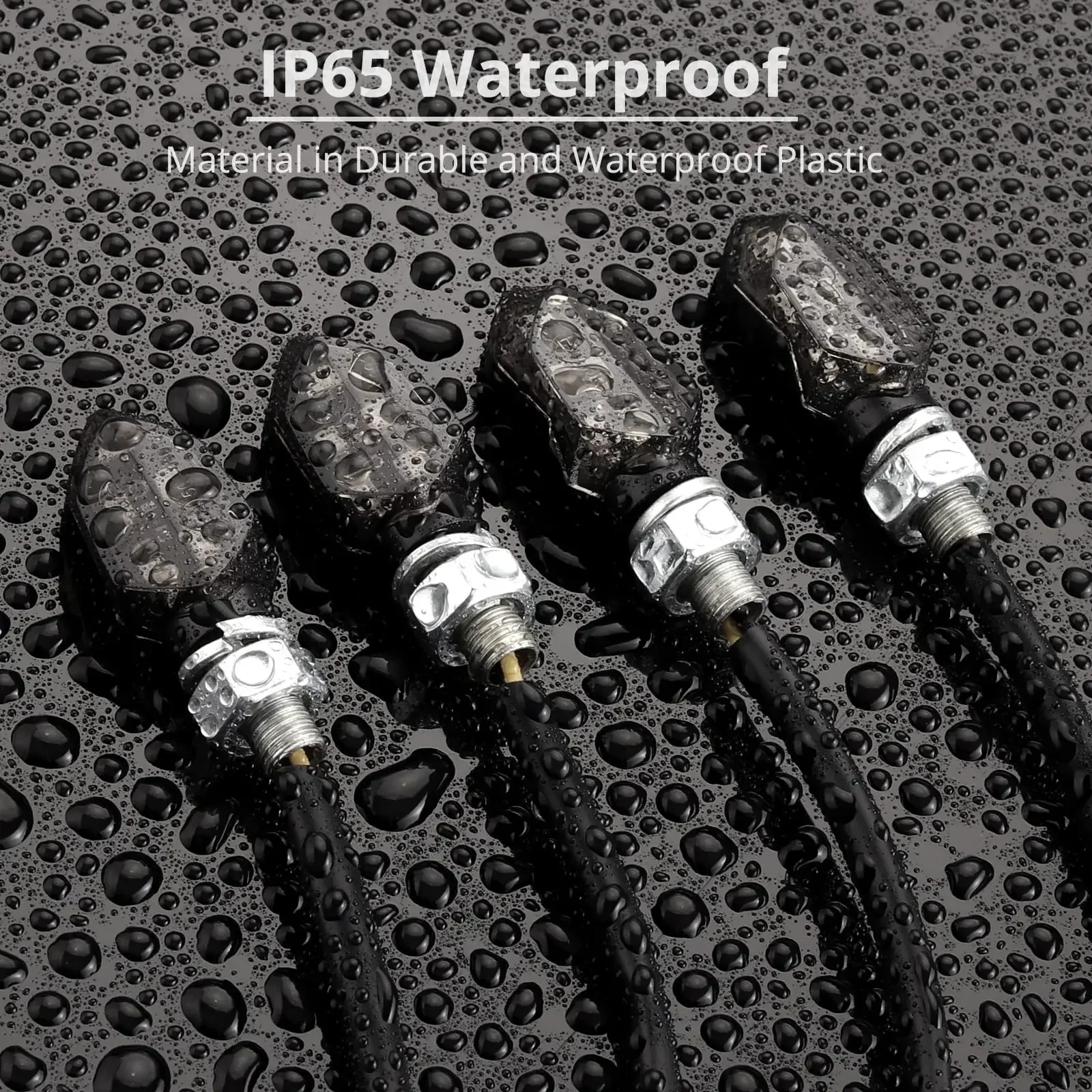 

4 шт. универсальные указатели поворота светодиодный светильник IP65 мини индикаторы сигнальные огни мотоцикл для мотоцикла Harley Yamaha указатель поворота