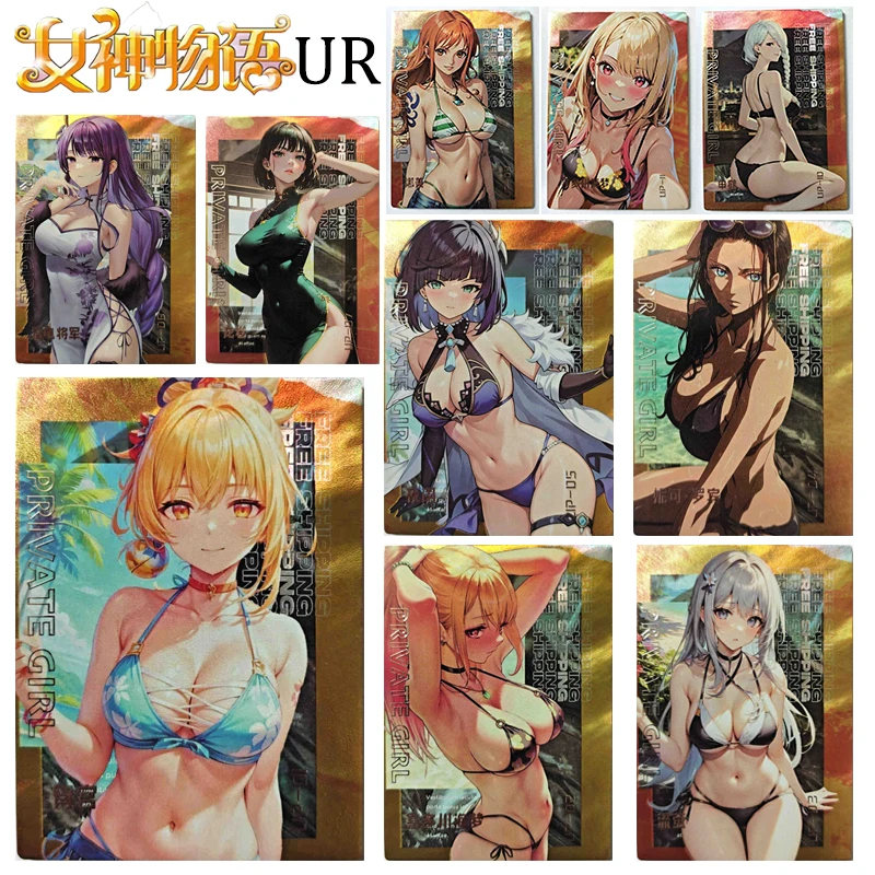 Goddess Story Swimsuit Cover Collector\'s Card UR Nicole Robin Kitagawa Umi Nami Mikushi Nakano Yamato Christmas birthday present