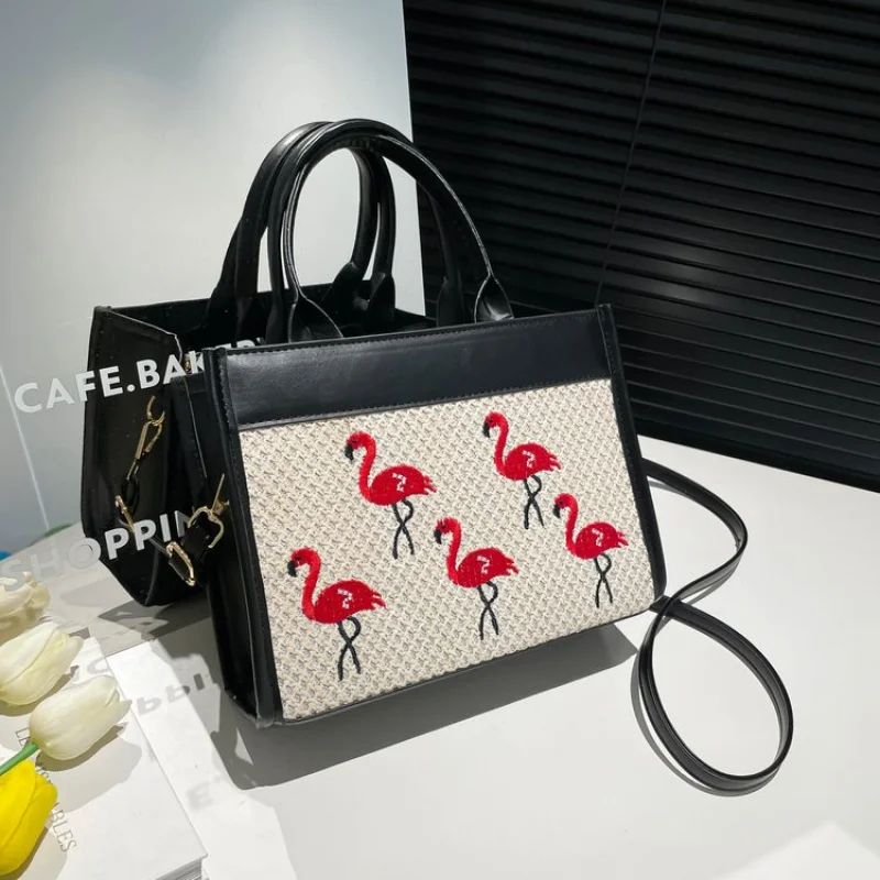 حقيبة كروكو صناعية حديثة منقوشة للنساء ذات ملمس غريب وجلد ممتاز لأسلوب الشتاء #3