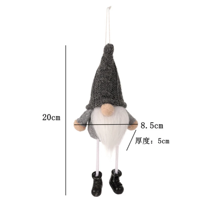 Tomte Gnome Ornament Little Figurine Faceless Doll Swedish Tomte Gnome Dolls Holiday Dwarf Decoration For Home Office