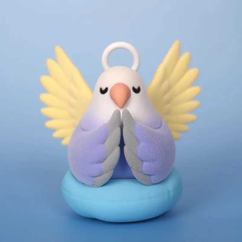 Small Bird Taro Balls Third Generation Social Birdie Series Blind Box Model Anime Cute Figure Mystery Caja Decoration Toys Gift