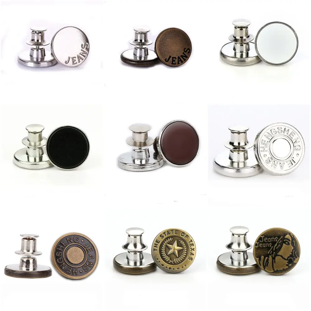 Jean Button Pins, B…