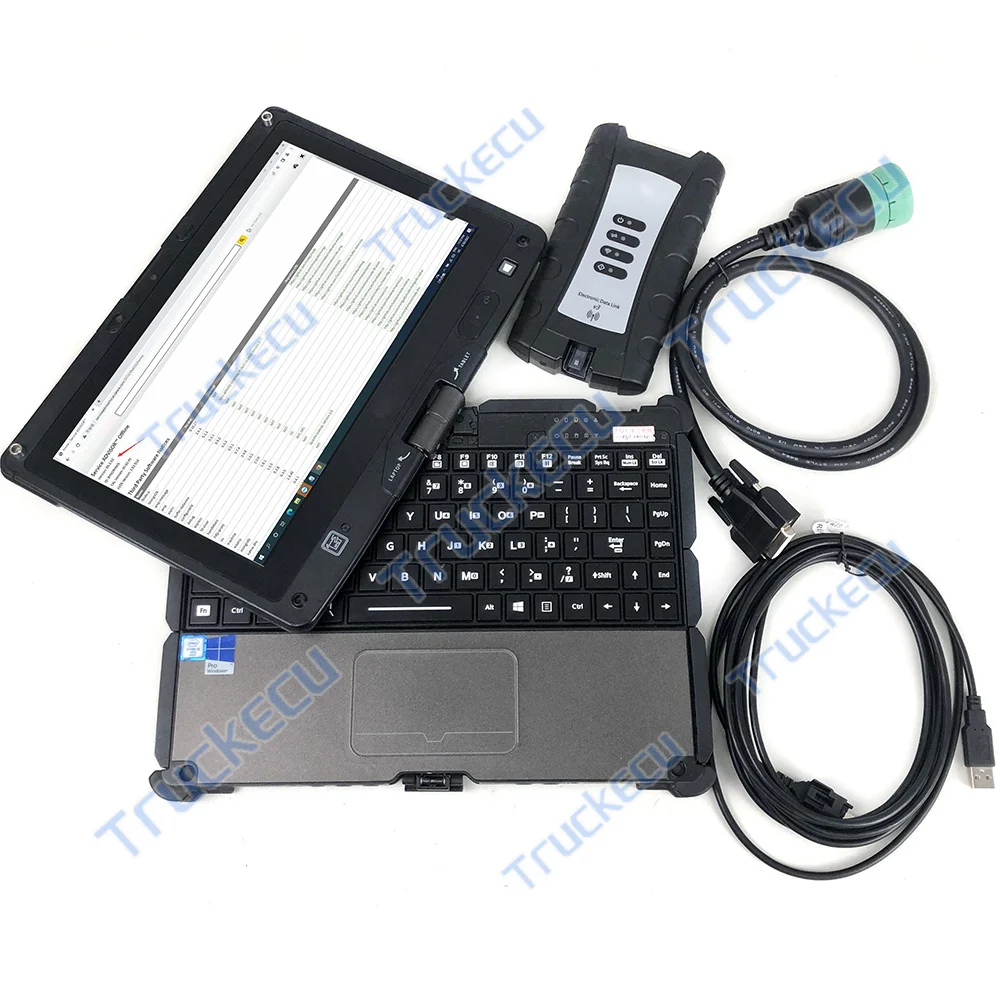 

tractor combine forestry equipment EDL V3 5.3 AG service advisor software engine diagnostic tool v110 laptop full set