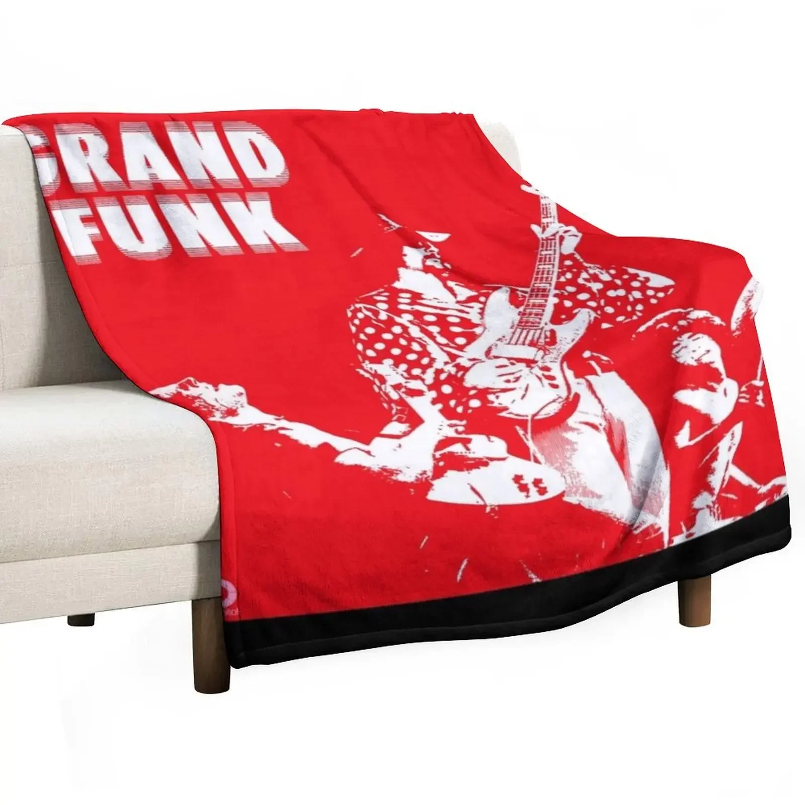 Grand Funk Railroad grand funk Throw Blanket Cozy Sofa Blanket for TV Watching Napping