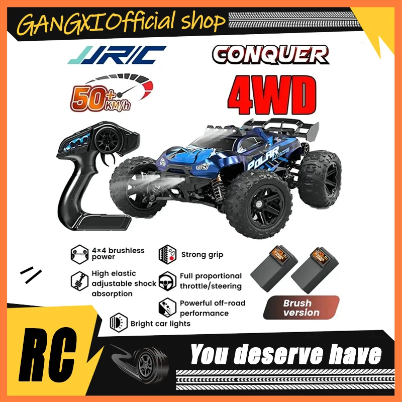 

JJRC New 1:14 Coche Teledirigido,Motor Sin Escobillas 70KM/H. 50KM/H RC De Alta Velocidad Fuera La Carretera Drift Racing Car