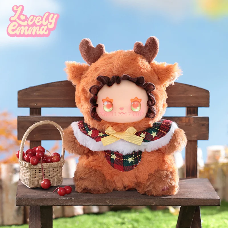 حقيقية جميلة إيما جيب حديقة الحيوان أنيمي الشكل الفينيل أفخم دمية سلسلة صندوق أعمى Kawaii تحصيل نموذج اللعب هدية عيد ميلاد