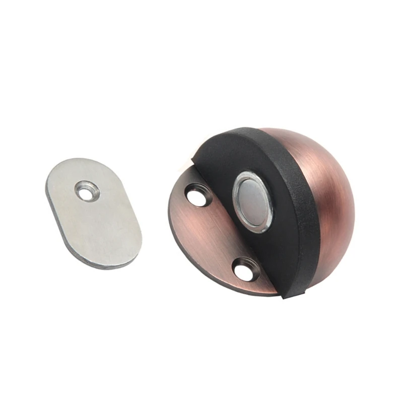 업그레이드 도구 쉬운 설치 자기 도어 스톱 내부 도어용 고무 쿠션이 있는 강철 방청 숨겨진 디자인