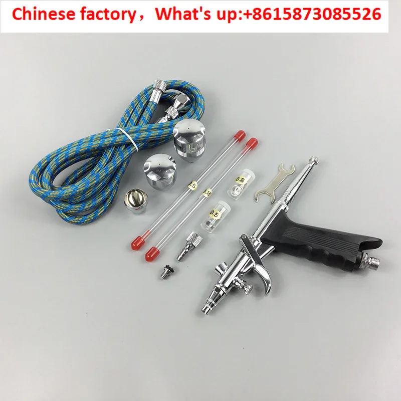 Three Caliber 116B Spray Pen Set Furniture Repair Model Spray Paint Leather Coloring 0.3 0.5 0.8mm