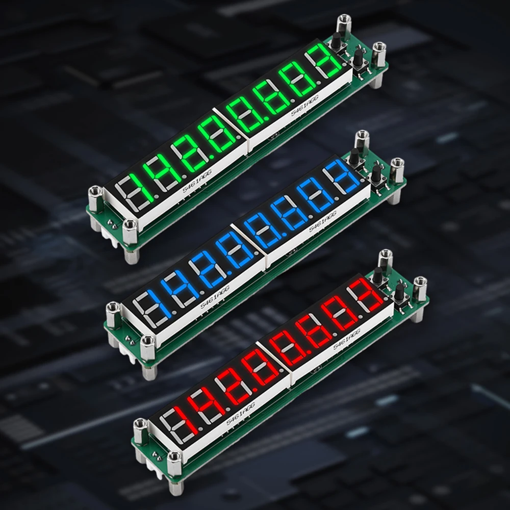 Compteur de fréquence de Signal RF 0.1MHz ~ 1200MHz 1.2GHz, testeur de cymomètre, Tube LED 8 bits rouge/vert/bleu