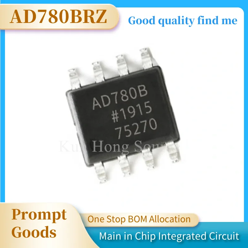 1pcs/Lot New Original AD780BRZ AD780 Power Management AD780BRZ-REEL7 VREF SERIES 0.04%/0.03% 8SOIC