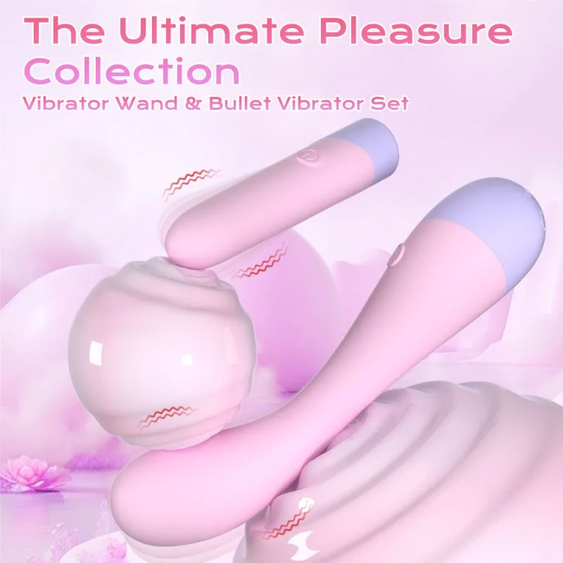 New G-spot AV Vibrator for Women Magic Wand Vaginal Stimulator Adult Product for Women Vibrador con Estimulador Feminino Adult
