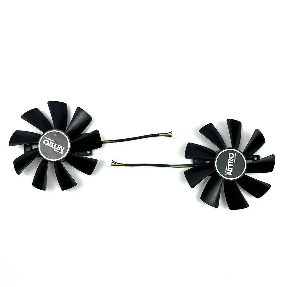 4PIN  GAA8B2U/GAA8S2U DC 12V 0.45A GPU Graphics Card Fan For Sapphire R9 380 380X 2G/4G D5 Graphics Card Replacement Fan