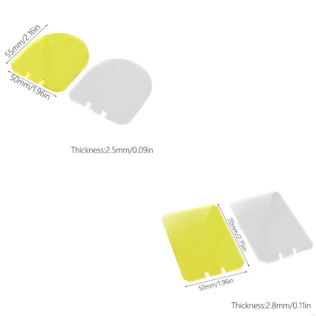  Foldable Lens Screen Protector Goggles Protector Eye Protections Cover