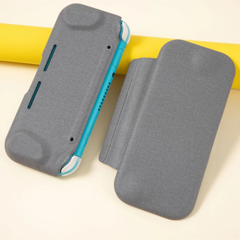 PU Full Edging Case For Nintendo Switch Lite,Detachabl Ultra Thin Magnetic Cover For Switch Lite Game Anti-Fall