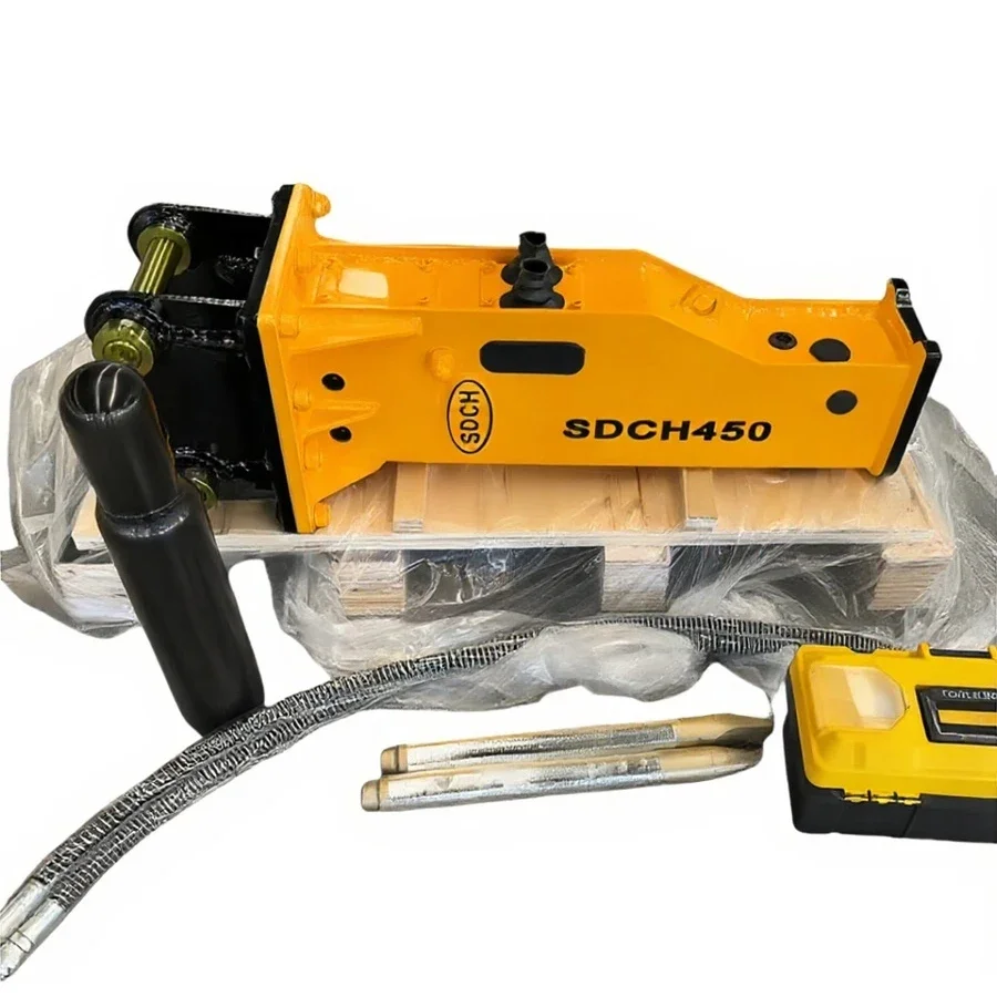 Mini Excavator SDCH450 Hydraulic Breaker Hammer with Chisel Dia. 45mm