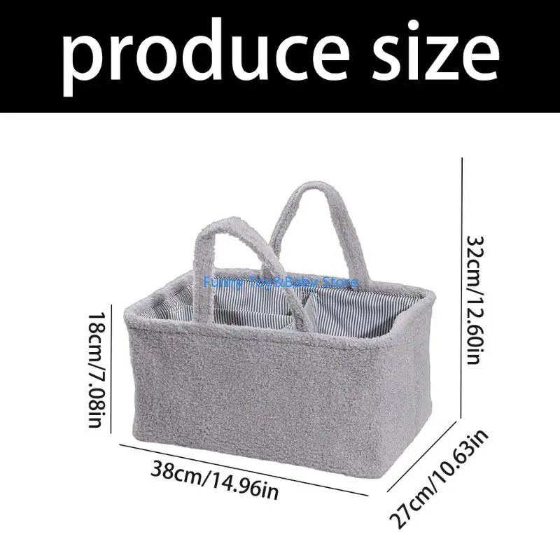 Soluzione portaoggetti con scomparti a tenuta stagna in tessuto poliestere per pannolini C90B