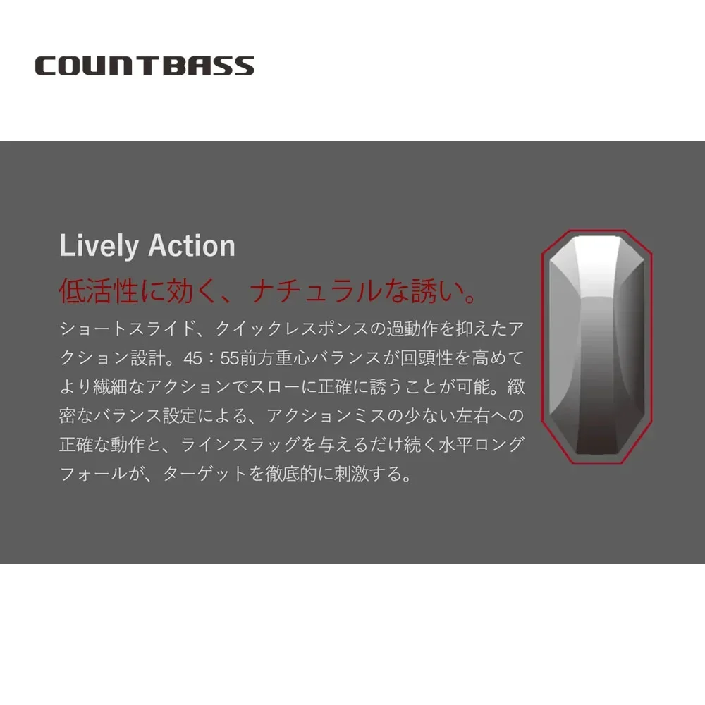 COUNTBASS 80g 110g 130g 150g 175g Deep Sea Jigging Lures, Japanese Metal Fishing Baits, Pesca Snapper Fast Fall