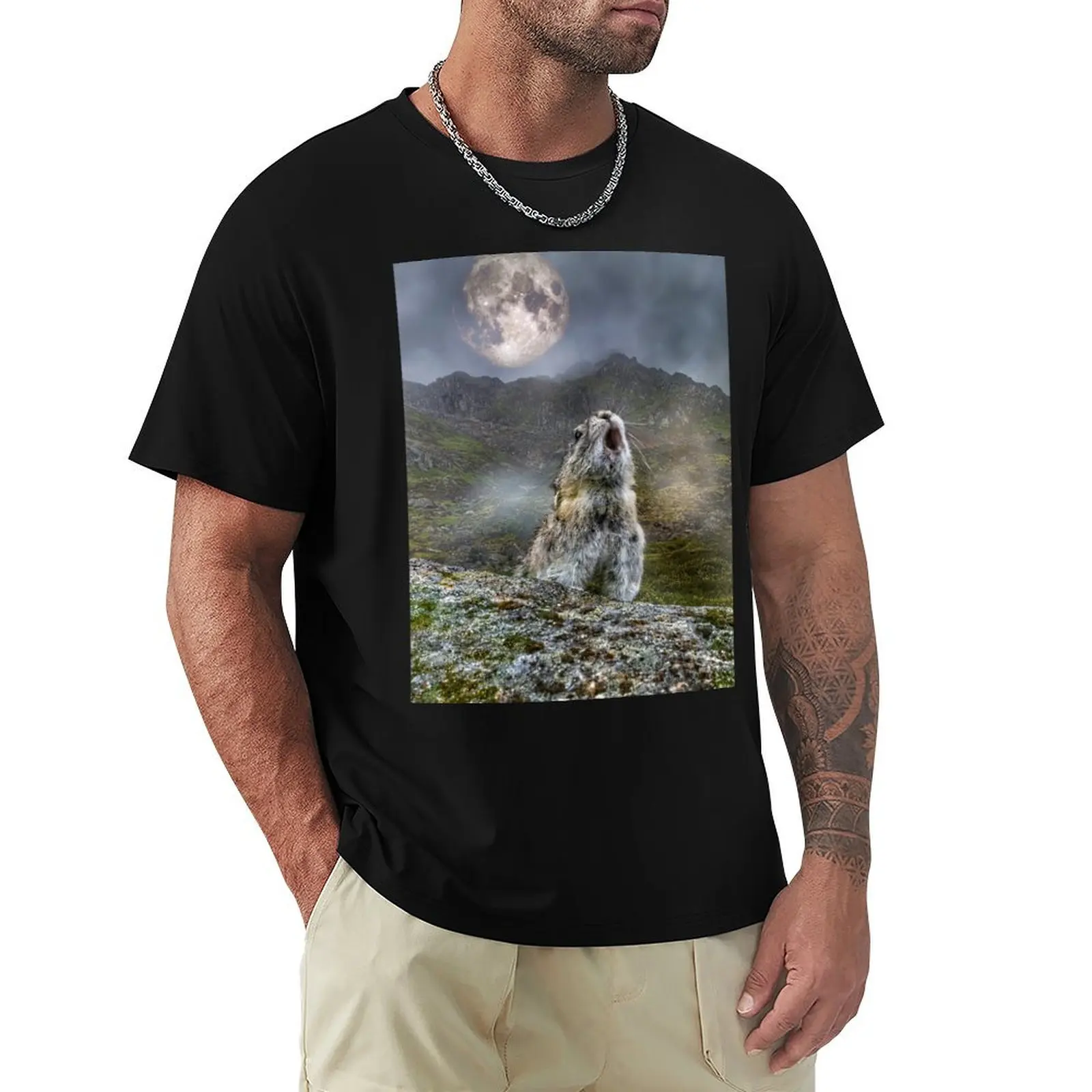 

Alpha Pika T-Shirt Casual Daily Graphic Tee