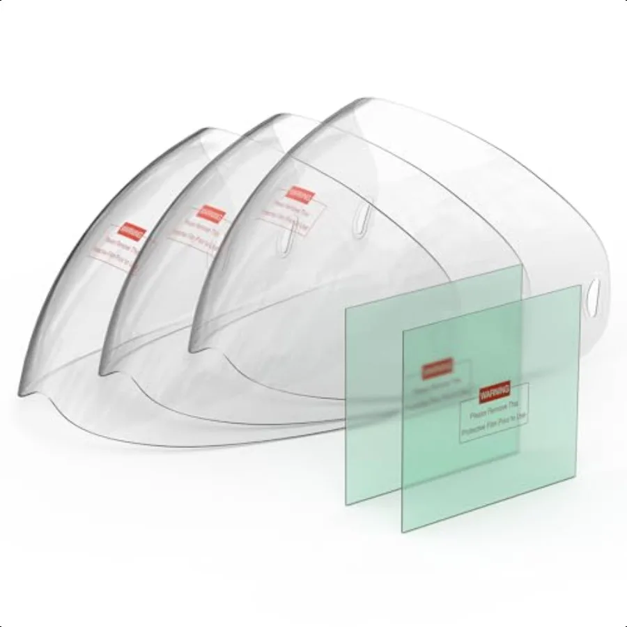 

3 Outer and 2 Inner Replacement Lens for Accoral Welding Helmet