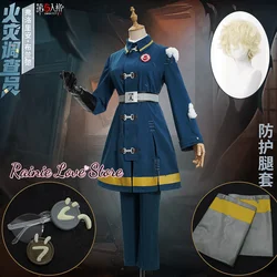 Games Identity V Fire Investigator Cosplay Costume Wig Shoes Florian Brand Cosplay For Hallowmas Christmas Role Play Outfit Men