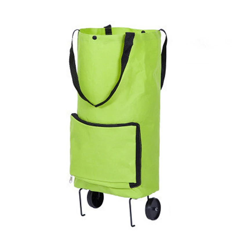 Nuova borsa della spesa pieghevole su ruote borsa Organizer per la spesa borsa Trolley frutta verdura carrello della spesa Organizer borsa portatile